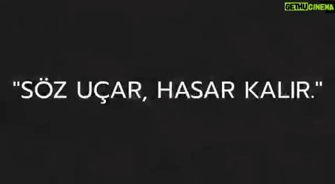 Beren Saat Instagram - “Söz uçar, hasar kalir.” 👏🏻 Video art by Aykut Cömert part 1, #aykutcomert #sozucarhasarkalir