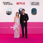 Beren Saat Instagram - 💖About our pink carpet 💖 Thanks to @nuhaelkhazin for being with us, to @ekingabay @pelindistasyasaroglu_ , @ozgebagdatlioglu @yasemindormen @berilodabasi @melisaeyiakkan for being the woman superpowers of Netflix Türkiye, to Derya Celikkol, Can Subiler for their artistic ideas, to @kenandogulu 💖 @sertacozgumus , @lalalarspor for sharing their music, to @burakoskay @lalintasa @ekim_karakoc 💕 @nergissnturk 💕 @ylmzdmlla 💕to Tunay Vural, Mevlut Akkaya, to @ulasparlakyildiz @leo6chen for being good leaders, to @petty.hearst for being lovely, to Team Beren 🙌🏻 @mertyoglu @cigdemyartasi 💕 @ibrahimzengin @suatbasdemir1 , to @rootspost for their magic, to dear Senan Kara🤍, to @tameryilmaz1 @koraykasapofficial for beautiful photos, to OGM and PTOT teams, to all cast, crew and post production teams in Istanbul & NY ✨ to @asli_basar for being a good friend to @golin.istanbul for the pink night, to @hakaanyildirim and his team for my beautiful gown 💖 to @beegoddessjewellery. Onur Guvenatam, @kivanctatlitug @nuranevrensit, @gonencuyanik, @gokhantiryaki_cinemadop , @sebnemkitis , @cankir 💖 love you guys 💖 Sevgili seyircilerimiz, lutfen spoiler paylasmayin, iyi seyirler. Please do not share spoilers, enjoy. ✨Last call for Istanbul ✨