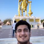 Bhavin Bhanushali Instagram – Kickstarting 2024 with Power, Positivity and Prayers ❤️ 
Jai Kashtbhanjan Hanuman ji Dada ❤️ 
#jaishreeram #jaihanuman #sarangpur #kashtbhanjan Sarangpur Hanumanji Temple , Sarangpur, Gujrat, India