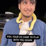 Bhavin Bhanushali Instagram - Hello Ex ji 👅 🐍 @alhammad_exotic_pets @masoud_alhammad @imh_75