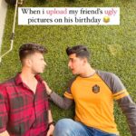 Bhavin Bhanushali Instagram – Birthday pe toh chalta hai 😂 @yash_acharya7 
#fun #comedy #bhavsena

Follow me on @officialjoshapp for more such videos ❤️