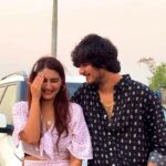 Bhavin Bhanushali Instagram - Lakiro ❤️ @vedikabhandari @itsamittrivedi @raunaqkamdar @parthmusic @deekshajoshiofficial #lakiro #lakirotitletrack #lakirogujaratifilm #romantic