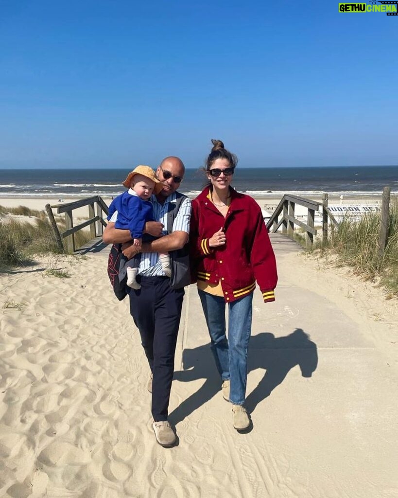 Bo Maerten Instagram - synchroon strandwandelen