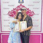 Boat Anakame Binsaman Instagram - พึ่งรู้ว่าการแต่งงานกับชาวต่างชาติจะหลายขั้นตอนขนาดนี้ แต่กว่าจะคุยกันรู้เรื่องยุ่งยากกว่า 55555 หยอกๆ รักนะค้าบบ คุณภรรยาาาาา 老婆🤍🫶🏻
