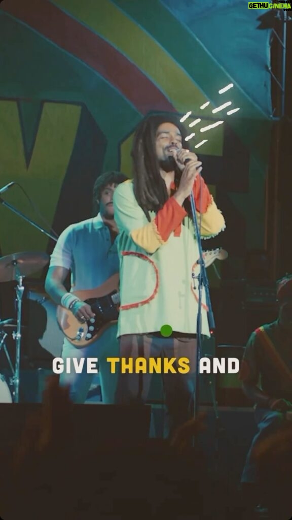Bob Marley Instagram - Let’s get together and feel alright. 🎶💚💛❤️ @OneLoveMovie #BobMarleyMovie #OneLoveMovie #BobMarley
