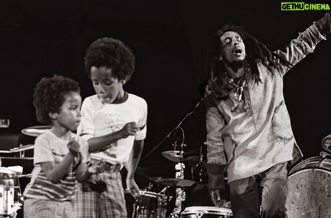 Bob Marley - 116.8K Likes - “Our children is brought up with wisdom and understanding. We was brought up in ignorance, that we had to search to find the truth. But our children born and from them born them hear the truth. So it’s a different spirit.” #bobmarley @stephenmarley and @ziggymarley join their father on stage at the One Love concert in Kingston, Jamaica 1978.
📷 by #AdrianBoot
©️ Fifty-Six Hope Road Music Ltd.