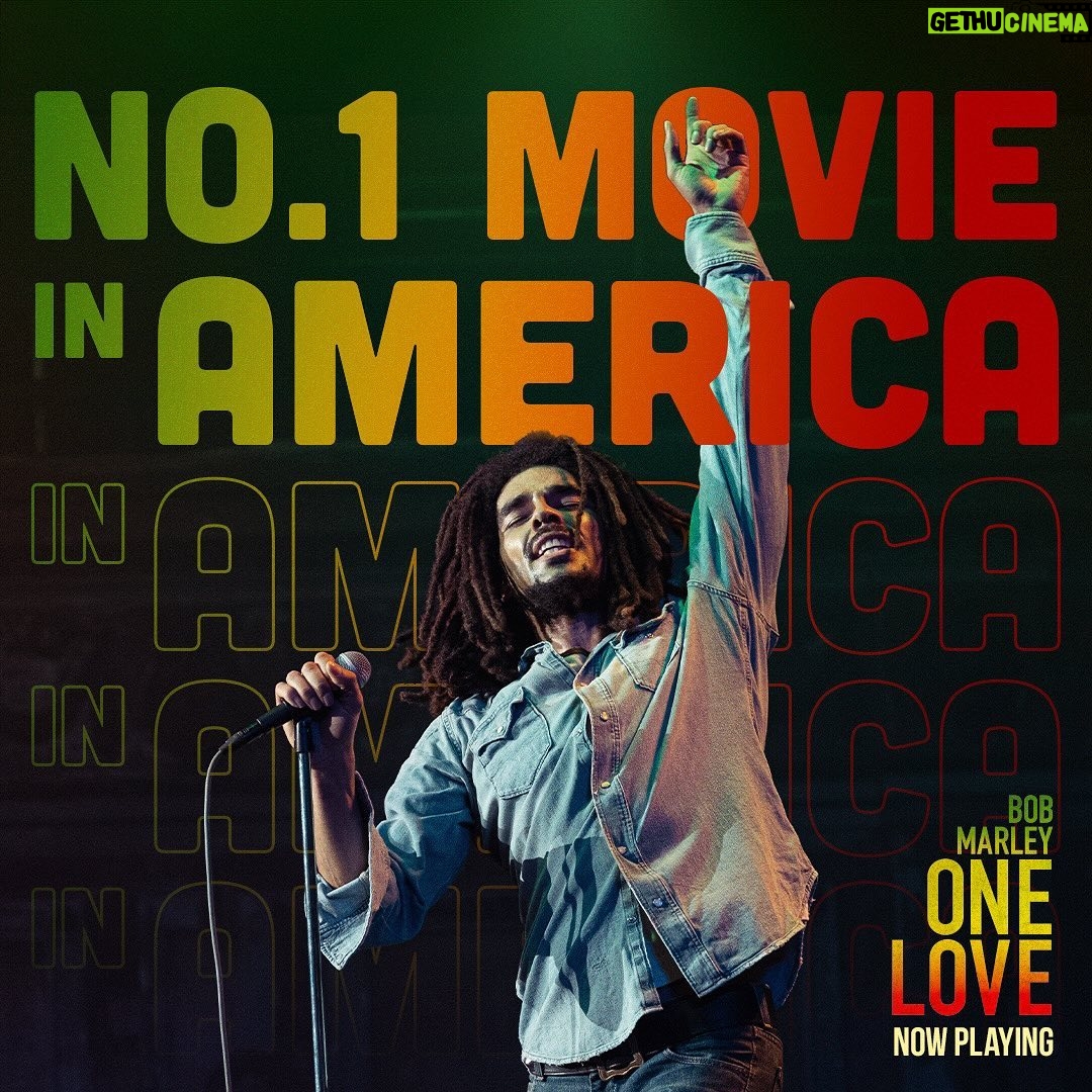 Bob Marley - 107.1K Likes - Thank you for making Bob Marley: One Love the #1 Movie in America! Get tickets at bio link and see why this is the movie the world needs right now. NOW PLAYING in theatres everywhere. #BobMarleyMovie #OneLoveMovie