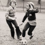 Bob Marley Instagram - “If you want to get to know me, you will have to play football against me and the Wailers.” #BobMarley 📷 by #AdrianBoot, Battersea Park, London, 1977 ©️ Fifty-Six Hope Road Music Ltd. #bobmarley #football #futbol #soccer #sports #london #batterseapark #chelsea #1977 #exodus #exodustour