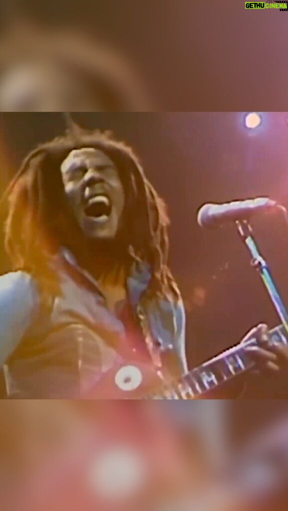 Bob Marley Instagram - “How many rivers do we have to cross, ‘fore we can talk to the boss.” #BurninAndLootin #BobMarley 🎥 Live at the Rainbow Theatre, London 1977. 📺 Watch the full concert on YouTube at the link in story. #reggae #liveconcert #concertvideo #london #exodus #exodustour #1977 #reggaemusic #reggaeconcert