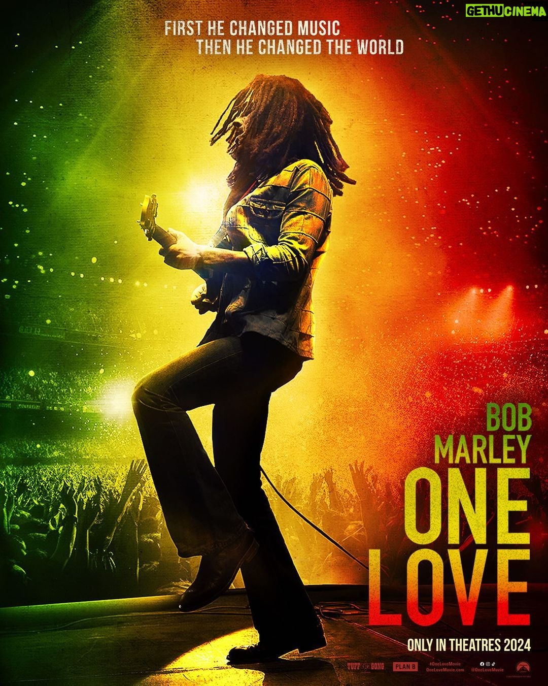 Bob Marley Instagram - First he changed music. Then he changed the world. Bob Marley: One Love in theatres everywhere February 14, 2024. #BobMarleyMovie #OneLoveMovie