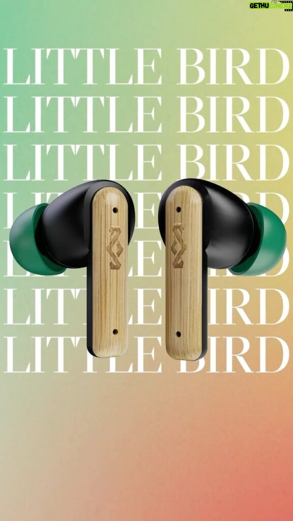 Bob Marley Instagram - Perfect sound, perfect style, and the perfect eco-friendly stocking stuffer for your holiday shopping adventures, @houseofmarley’s ALL-NEW #LittleBird True Wireless Earbuds have got you covered ✌🏾💚🐥❤️ 🛍️ tap the icon on the video to get yours today, or shop #houseofmarley’s current sale items at the link in story. ♻️ the Little Bird true wireless earbuds are crafted from sustainably-sourced bamboo and recycled plastics, and your purchase helps support our #ProjectMarley reforestation campaign with @onetreeplanted 🌳