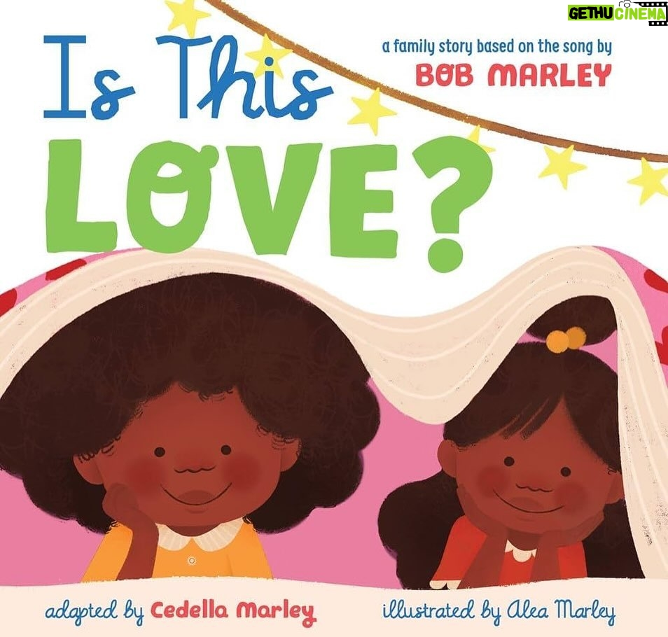 Bob Marley Instagram - JAH provide the bread! @cedellamarley latest children's book, "Is This Love?" is officially HERE 📖📚❤️ A story of family, based on Bob’s classic tune, get your copy today at the link in story. #cedellamarley #marleyfamily #LEGACY #newbooks #childrensbooks #isthislove #reggae