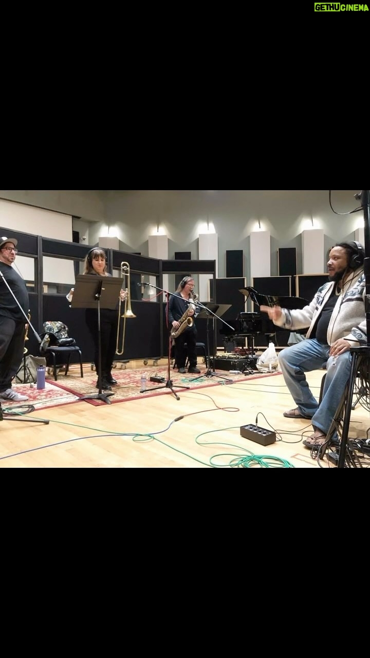 Bob Marley Instagram - @stephenmarley music supervisor πΆ for @onelovemovie in the studio fine tuning the sound for the movie. stay tuned βπΎποΈ