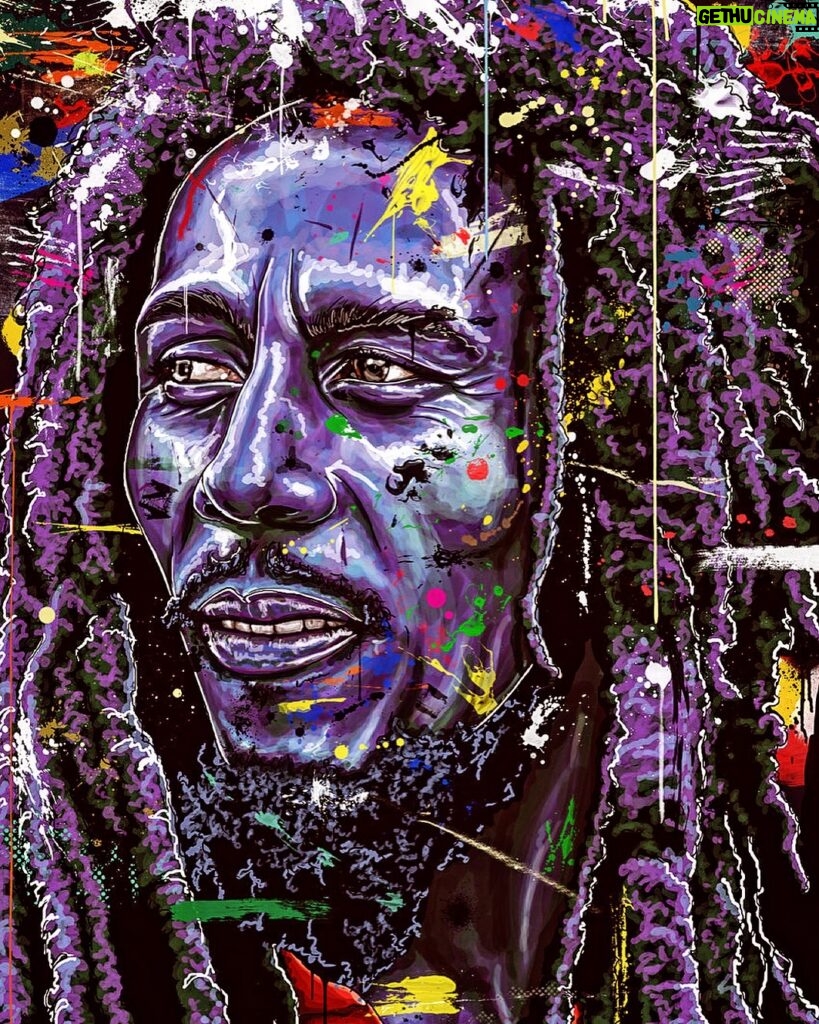 Bob Marley Instagram - “From the very first time I blessed my eyes on you girl, my heart says follow through.” #WaitingInVain #bobmarley 🎨 by @b_art1 Post your original works here on IG tagged #bobmarleyart and we’ll share some favorites!