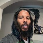 Bob Marley Instagram - From @ziggymarley Lost am I in my memories #bobmarley art piece in vinyl records by @mrbrainwash
