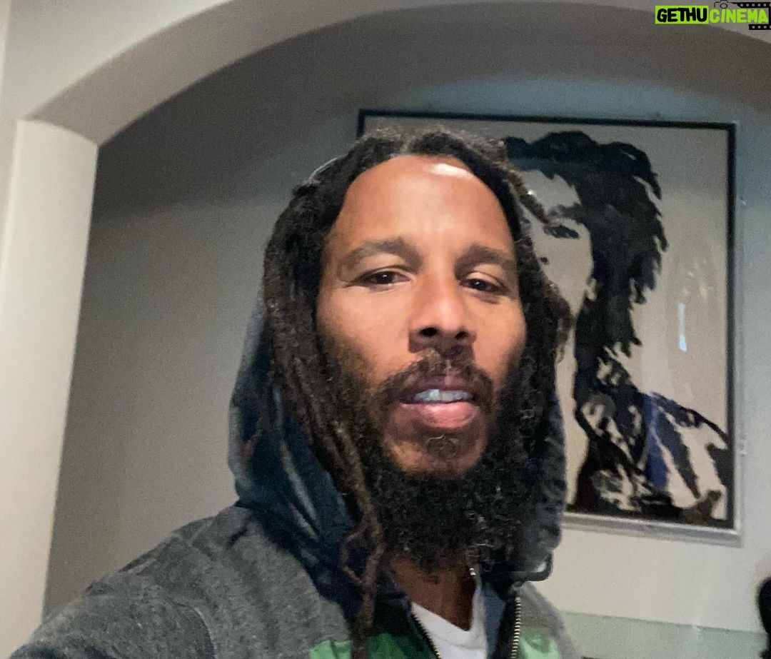 Bob Marley Instagram - From @ziggymarley Lost am I in my memories #bobmarley art piece in vinyl records by @mrbrainwash