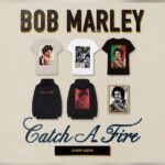 Bob Marley Instagram – Just in! Check the new #CatchAFire50 merch drop featuring images by Arthur Gorson from Trench Town in 1973! Shop the collection at the link in bio.

#bobmarley #catchafire #bandmerch #artistmerch #instafashion #newmerch #reggae #trenchtown #jamaica