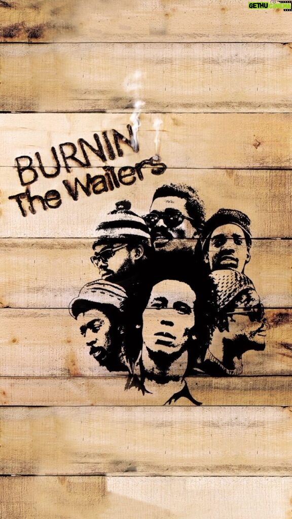 Bob Marley Instagram - Celebrating the 50th anniversary of The Wailers’ iconic #Burnin album today! Burnin’ includes classics like “Get Up Stand Up”, “I Shot The Sheriff” and “Burnin’ and Lootin’”, and was the final album released as ‘The Wailers’ before Peter & Bunny left to pursue solo careers, after which all future albums would be credited to ‘Bob Marley & The Wailers’. #bobmarley #todayinbobslife 📻🎶 Burnin’ is now also available in Dolby Atmos on @applemusic (link in story)! #reggae #reggaealbum #wailers #thewailers #todayinhistory #todayinmusichistory #musichistory #1973