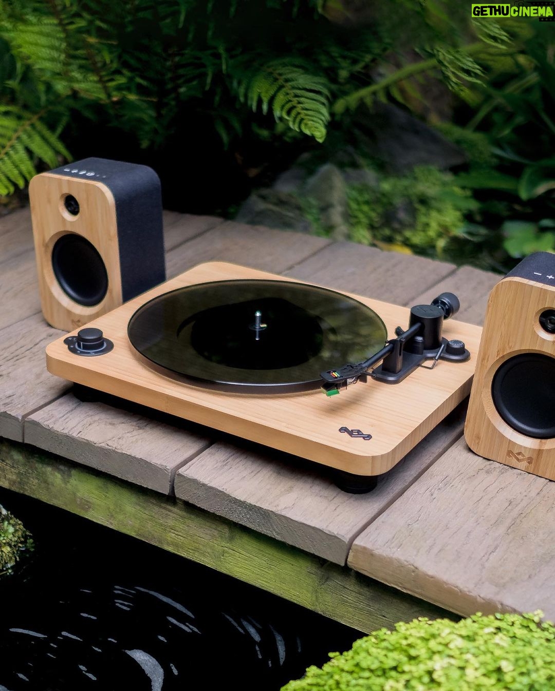 Bob Marley Instagram - Planning to get your limited edition copy of #CatchAFire50 on 4LP vinyl? Level up your listening experience with @houseofmarley’s new Stir It Up Lux wireless turntable, a planet-friendly powerhouse crafted with iconic design and mindful materials 🌍🌿 #materialsmatter #houseofmarley 🛒 tap the photo above, or the link in story.