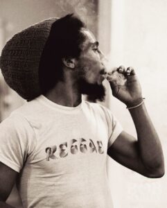 Bob Marley Instagram - “Once you smoke herb, it’s like your soul searching for freedom. And when you smoke herb, your soul get that freedom.” #bobmarley 📷 #DanAsher ©️ Fifty-Six Hope Road Music Ltd.