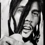 Bob Marley Instagram - “Don’t care what the world say, I’n’I gonna have things our way. If a egg, natty inna di red. Natty dread, natty dreadlock.” #NattyDread #bobmarley ✏️ by @rachelblairy Post your original Bob pieces here on IG tagged #bobmarleyart and we’ll keep sharing some favorites!