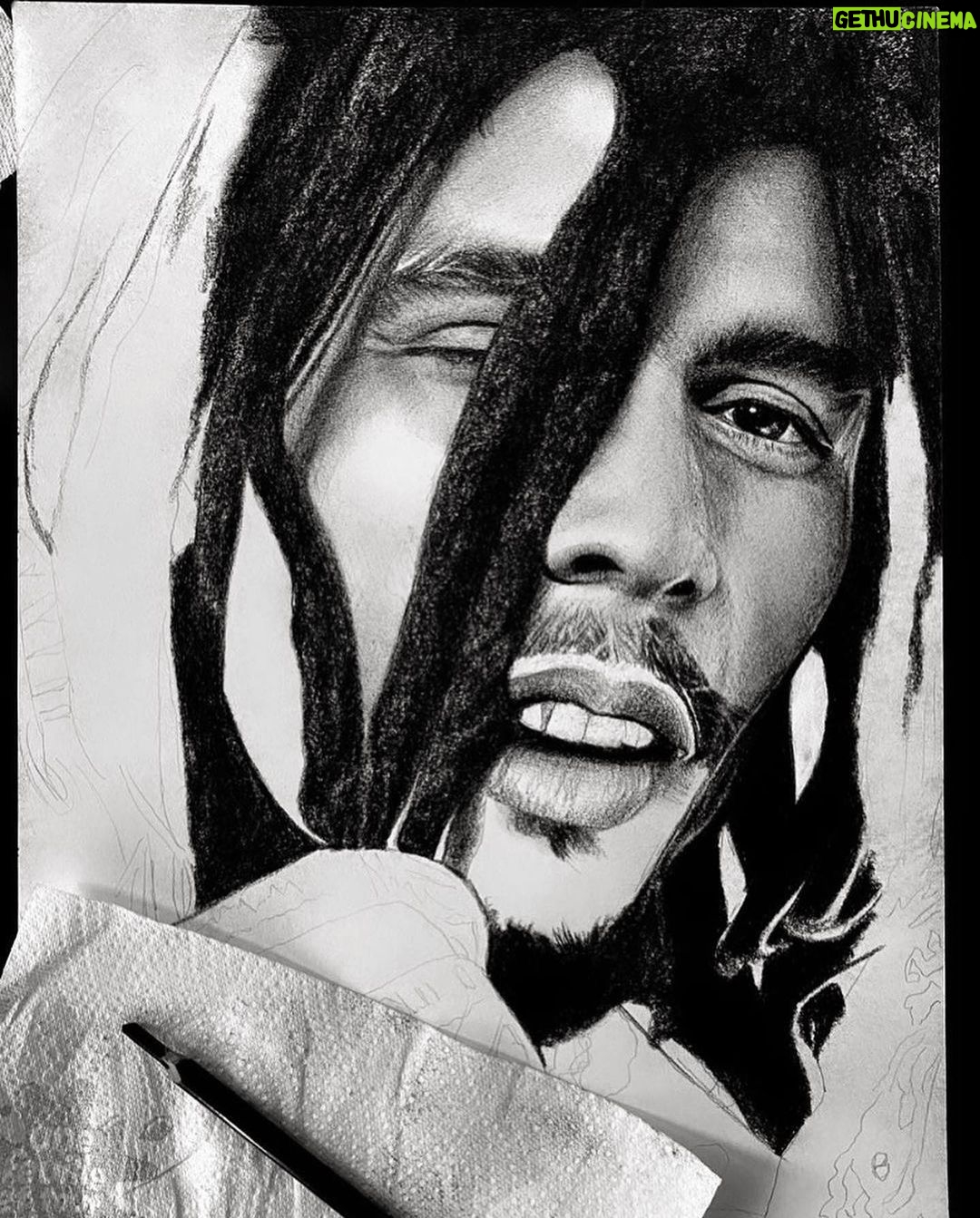 Bob Marley Instagram - “Don’t care what the world say, I’n’I gonna have things our way. If a egg, natty inna di red. Natty dread, natty dreadlock.” #NattyDread #bobmarley ✏️ by @rachelblairy Post your original Bob pieces here on IG tagged #bobmarleyart and we’ll keep sharing some favorites!