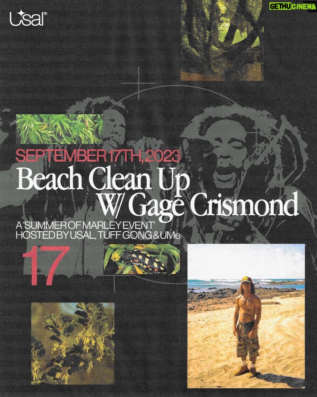 Bob Marley Instagram - For the final event of our #SummerOfMarley series with @usal.project, we partnered with @gagecrismond to clean up the heavily-populated sandy shores of Venice beach while seeing first-hand importance of protecting and saving California’s beautiful beaches. The beach has always been an important part of Bob and the Marley family’s legacy, from Bob’s younger days in Kingston running along the shoreline for his morning workouts, to the family’s recent efforts protecting local access to the Bob Marley Beach and elsewhere across Jamaica. We give thanks to #Usal for joining efforts with us to serve the community by maintaining a healthy coastal connection 🙏🏽🏝️☀️🌊 #bobmarley #usalproject #beachcleanup #protectourbeaches #reggae Venice Beach, California