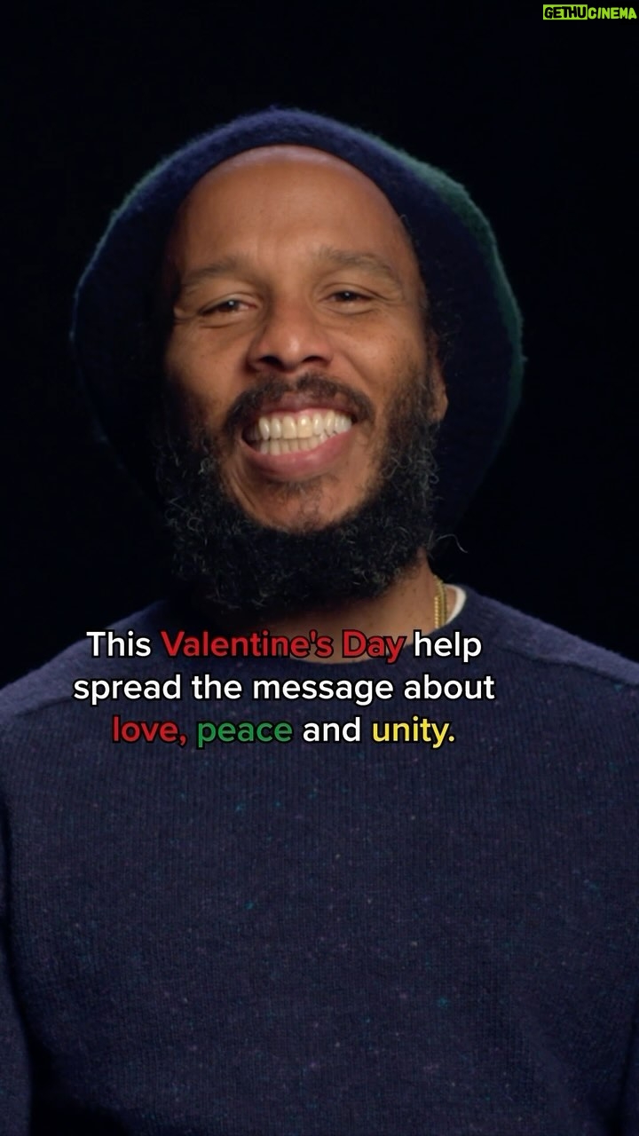 Bob Marley Instagram - This Valentine’s Day, spread the message of peace, love & unity. 💚 Get tickets now and see Bob Marley: One Love - Only in theatres this Wednesday. #BobMarleyMovie #OneLoveMovie
