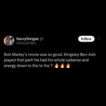 Bob Marley Instagram - ‘Bob Marley: One Love’ is a movie for the people. @OneLoveMovie #OneLoveMovie #BobMarleyMovie #BobMarley