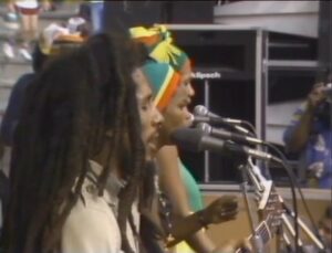 Bob Marley Instagram - “You’re running and you’re running, but you can’t run away from yourself.” #RunningAway #BobMarley

🎥 live at the Amandla Festival of Unity (an event to help South Africa escape apartheid), Boston, MA. 21 July 1979.