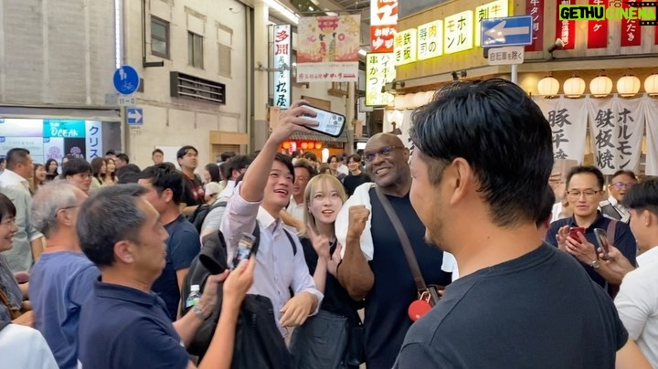 Bob Sapp Instagram - My every day life in Japan! It took me 3 hours to cross the street!! #japan #welcomeback #k1 #lovelyfans #greatpeople