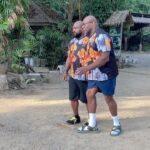 Bob Sapp Instagram - @bobsappofficial and @rampage4real going old school 😎 at The Land of Smile 🇹🇭 #FightCircus 🎪 Phuket, Thailand