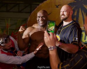 Bob Sapp Instagram - @tysonfury & @bobsappofficial 
🎪 Fight Circus Vol. 7: Lock, Stock, and Two Smoking Sausages 🌭🌭
Watch it FREE on Fight Circus TV - 🔗 Link in Bio

#FightCircus #FMD #FullMetalDojo