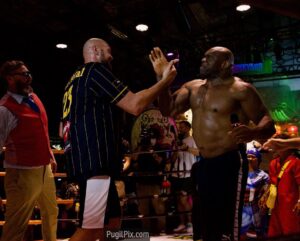 Bob Sapp Instagram - @tysonfury & @bobsappofficial 
🎪 Fight Circus Vol. 7: Lock, Stock, and Two Smoking Sausages 🌭🌭
Watch it FREE on Fight Circus TV - 🔗 Link in Bio

#FightCircus #FMD #FullMetalDojo