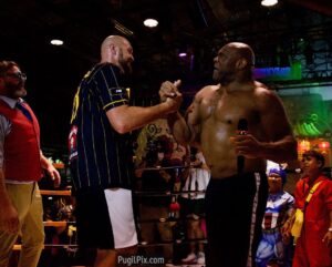 Bob Sapp Instagram - @tysonfury & @bobsappofficial 
🎪 Fight Circus Vol. 7: Lock, Stock, and Two Smoking Sausages 🌭🌭
Watch it FREE on Fight Circus TV - 🔗 Link in Bio

#FightCircus #FMD #FullMetalDojo