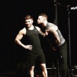 Bobby Holland Hanton Instagram - Zoc don’t fight it.. it’s only a quick pash… its the weekend!!! #training #centr
