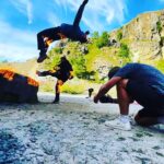 Bobby Holland Hanton Instagram - Who said Derbyshire wasn’t warm?! 🔥#stunt #set #movies #shoot #fire