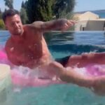 Bobby Holland Hanton Instagram - Bobby Vs LILO… 😜 #WALLOP #oops #fails #reelsviral #greece Grecotel Corfu Imperial Luxury Beach Resort