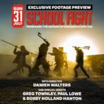 Bobby Holland Hanton Instagram - LEGENDS!!! I have an announcement 📣 I will be joining @damienwalters ON stage at @theactionfestival next Sunday in London. See what we got up to filming “School Fight”, ask us questions…we’ll be talking about being stunt professionals and heaps more!! This will be a one-of-a-kind experience! DONT MISS THIS!! 🎟 Tickets are limited 🔗link in bio🔗 To save 25% select ‘Bring The Action’ tickets at checkout🌀 #WALLOP #TheActionFestival #schoolfightfilm #londonactionfestival #filmfestival #actionmovie #stunts #behindthescenes #howitsmade #moviemagic London, Unιted Kingdom