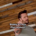 Bobby Holland Hanton Instagram - People who've never done Plyo with Bobby: "It's only 7 minutes. How hard can it be?' People who've done Plyo with Bobby: 👀 Get the full Plyo experience with Bobby at Centr.com @centrfit #fitness #workout #centr