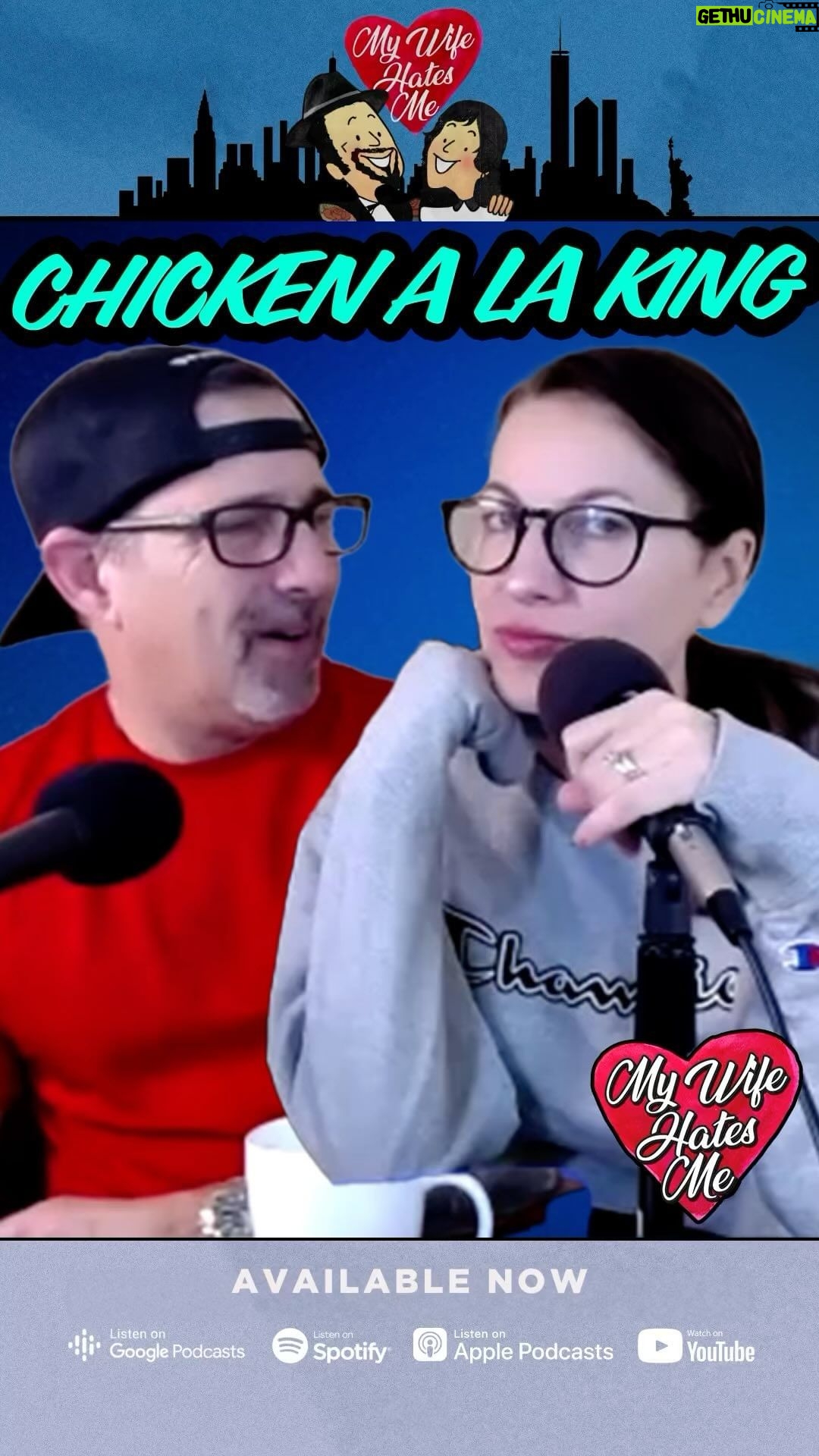 Bonnie McFarlane Instagram - Hope you have a loved one for dinner at the holidays! Brand new #MyWifeHatesMe out in time for the Christmas season! #couples #marriedpodcast