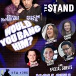 Bonnie McFarlane Instagram - We’ve got an amazing edition of “Would You Bang Him” ready for Nov 9th! @iamjustinsilver @trestewart1 @columtyrrell @somaddysmith @ashhess and MORE at @thestandnyc part of the @nycomedyfest