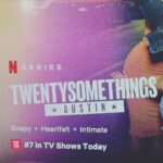 Bonnie McFarlane Instagram - Climbing the charts. very cool #twentysomethings @netflix