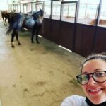 Bonnie McFarlane Instagram - just another day at the office
