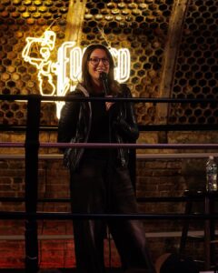 Bonnie McFarlane Instagram - Lil Fish Comedy, Overthrow Boxing and Forged Irish Stout put on a great show last night. I gave it all I had. I fought my heart out. And in the end I went the distance. Hosted to perfection by @thejamesmattern and a drop in by @richvosthelegend was a fun night! @forgedirishstout @johnandhiscamera @lilfishcomedy @thenotoriousmma @culinary.creators