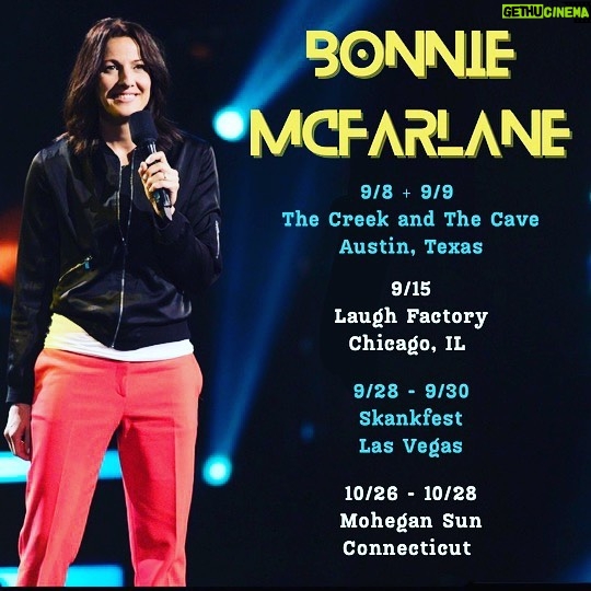Bonnie McFarlane Instagram - See you soon!