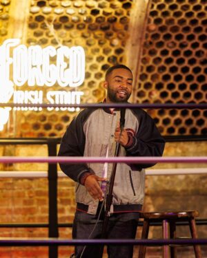 Bonnie McFarlane Instagram - Lil Fish Comedy, Overthrow Boxing and Forged Irish Stout put on a great show last night. I gave it all I had. I fought my heart out. And in the end I went the distance. 
Hosted to perfection by @thejamesmattern and a drop in by @richvosthelegend was a fun night! 
@forgedirishstout
@johnandhiscamera
@lilfishcomedy
@thenotoriousmma 
@culinary.creators