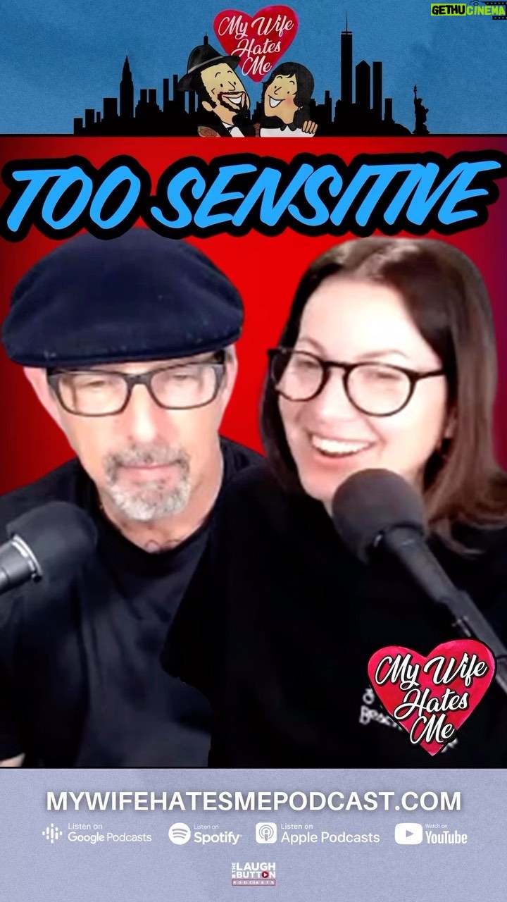 Bonnie McFarlane Instagram - When married people say each others name . . #njcomedy #nycomedy #standupcomedians #richvos #bonniemcfarlane #comedypodcast #mywifehatesme #comedypod #marriedlife #listen #watch #subscribe #explore #fypシ New York, New York