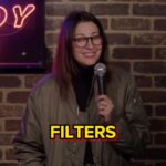 Bonnie McFarlane Instagram - The best filter is being nearsighted✨ . . . #njcomedy #nycomedy #standupcomedy #standupcomedians #ccstandup #allthingscomedy #womenincomedy #womenarentfunny #bonniemcfarlane #tonightshow #jimmyfallon #newyorkcomedyclub #supreme #betches #filters #makeuptips #beautyguru #girlythings #sephora fypシ The Tonight Show Starring Jimmy Fallon