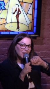 Bonnie McFarlane Instagram - He’s taken ladies . . #njcomedy #nycomedy #comedyclubs #comedyshows #standupcomedy #standupcomedians #netflixisajoke #ccstandup #womenincomedy #allthingscomedy #womenarentfunny #bonniemcfarlane #comedycellar #tonightshow #jjimmyfallon marriedlife #supreme #funny #watch #fypシ New York, New York